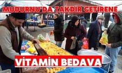 Mudurnu'da takdir getirene vitamin bedava