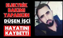 Elektrik bakımı yaparken düşen işçi hayatını kaybetti