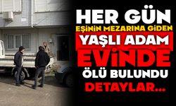 Her gün eşinin mezarına giden yaşlı adam evinde ölü bulundu