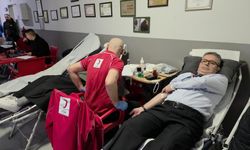 İlkokulda kan bağışı kampanyasına destek