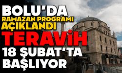 Bolu’da Ramazan Programı Açıklandı: Teravih 18 Şubat’ta Başlıyor
