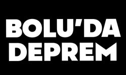 Bolu'da öğle saatlerinde deprem