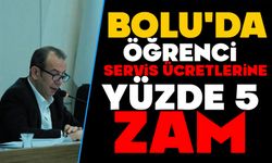 Bolu'da Öğrenci Servis Ücretlerine Yüzde 5 Zam