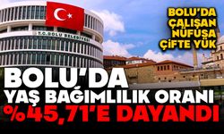 Bolu’nun Yaş Bağımlılık Oranı Ve Nüfus Yapısı Açıklandı