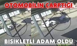 Otomobilin çarptığı bisikletli adam öldü