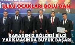 ÜLKÜ OCAKLARI BOLU’DAN KARADENİZ BÖLGESİ BİLGİ YARIŞMASINDA BÜYÜK BAŞARI