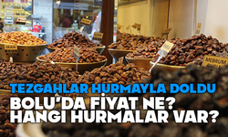 BOLU’DA HURMA TEZGAHLARI DOLDU