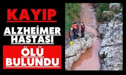 Kayıp Alzheimer hastası ölü bulundu