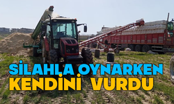 Saman preslerken kendini vurdu