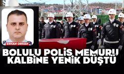 Bolulu polis memuru kalbine yenik düştü