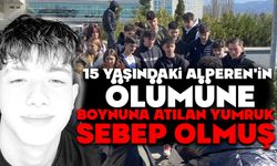 15 yaşındaki Alperen'in ölümüne boynuna atılan yumruk sebep olmuş