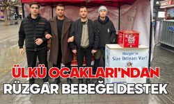 ÜLKÜ OCAKLARI'NDAN RÜZGAR BEBEĞE DESTEK