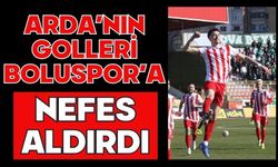 Arda’nın Golleri Boluspor’a Nefes Aldırdı