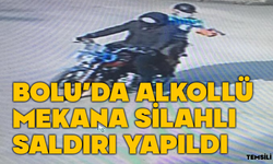Bolu'da alkollü mekana silahlı saldırı