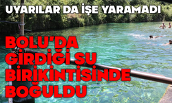 Bolu’da Gölete Giren Genç Boğularak Hayatını Kaybetti