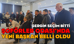 Bolu Şoförler Odası’nda yeni başkan belli oldu