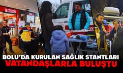 Bolu’da Kurulan Sağlık Stantları Vatandaşlarla Buluştu