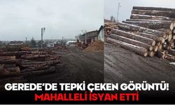 GEREDE’DE TEPKİ ÇEKEN GÖRÜNTÜ! MAHALLELİ İSYAN ETTİ