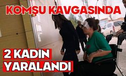 Komşu kavgasında 2 kadın yaralandı