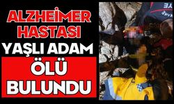 Alzheimer hastası yaşlı adam ölü bulundu