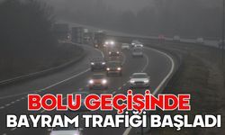 Bolu geçişinde bayram trafiği başladı