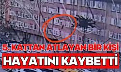 5. kattan atlayan bir kişi hayatını kaybetti