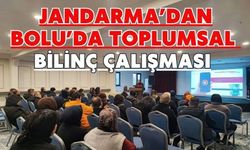 Jandarma’dan Bolu’da Toplumsal Bilinç Çalışması