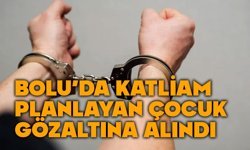 Bolu’da katliama hazırlanan öğrenci gözaltında