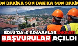 Bolu’da İş Arayanlar Dikkat! Başvurular Açıldı