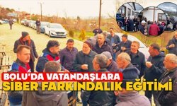 Bolu’da Vatandaşlara Siber Farkındalık Eğitimi