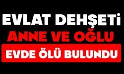 Evlat dehşeti: Anne ve oğlu evde ölü bulundu