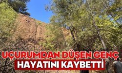 Uçurumdan düşen genç hayatını kaybetti