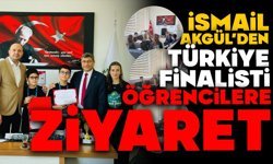 İsmail Akgül’den Türkiye Finalisti Öğrencilere Ziyaret