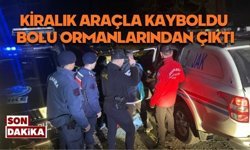 Bolu'da kayıp şahıs ormanda bulundu
