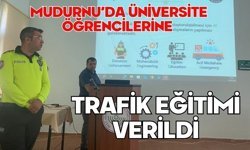 Mudurnu’da Üniversite Öğrencilerine Trafik Eğitimi Verildi