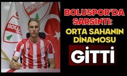 Boluspor’da Sarsıntı: Orta Sahanın Dinamosu Gitti