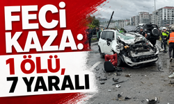 Feci kaza: 1 ölü, 7 yaralı