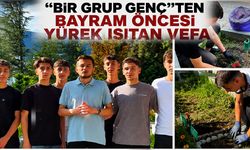 “Bir Grup Genç”ten Bayram Öncesi Yürek Isıtan Vefa