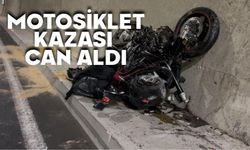 Motosiklet kazası can aldı