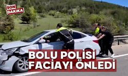 Bolu polisi faciayı önledi