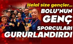 Bolu’nun Genç Sporcuları Gururlandırdı