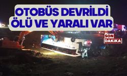 Yolcu otobüsü devrildi: 4 ölü, çok sayıda yaralı