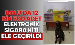 Bolu’da 12 bin 500 adet elektronik sigara kiti ele geçirildi