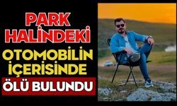 Park halindeki otomobilin içerisinde ölü bulundu