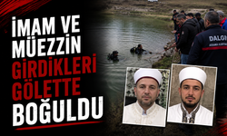 İmam ve müezzin girdikleri gölette boğuldu