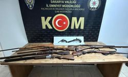 Sakarya'da silah kaçakçılığı operasyonu: 1 gözaltı