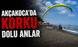 Plajda kontrolden çıkan motorlu paraşüt kalabalığa daldı: 3 yaralı