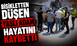 Bisikletten düşen yaşlı adam hayatını kaybetti