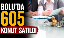Bolu'da 605 konut satıldı