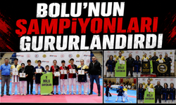 Bolu'nun Şampiyonları Gururlandırdı
